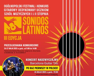 Zaproszenie na III edycję festiwalu Sonidos Latinos