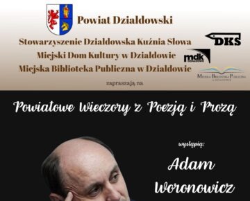 Zaproszenie na I Powiatowy Wieczór z Poezją i Pozą 2025