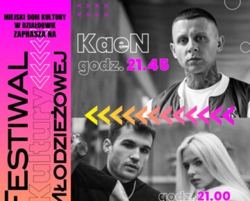 Zaproszenie na Festiwal Kultury Młodzieżowej 2025