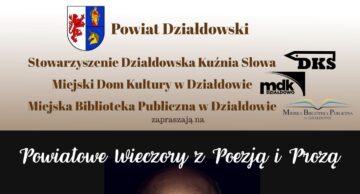 Zaproszenie na drugi Powiatowy Wieczór z Poezją i Prozą 2025