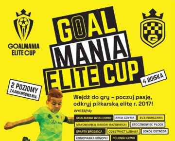 Zaproszenie na turniej "Goalmania Elite Cup"