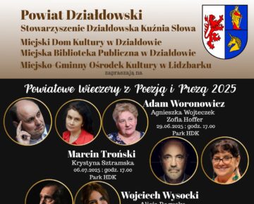 Zaproszenie na Powiatowe Wieczory z Poezją i Prozą 2025