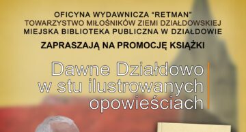 Zaproszenie na spotkanie autorskie do działdowskiej MBP