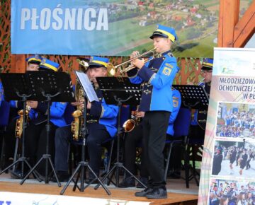 Piękna muzyka i wspaniała choreografia, czyli IX Przegląd Orkiestr Dętych im Jana Wiśniewskiego w Płośnicy