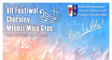 Zaproszenie na VII Festiwal Chóralny „Młodzi Mają Głos”  – Koncert Galowy