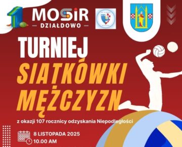 Zaproszenie na turniej siatkówki