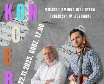Zaproszenie na koncert do lidzbarskiego M-GOK-u