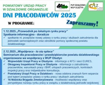 Zaproszenie na Dni Pracodawców 2025