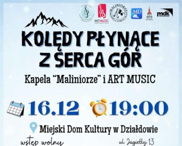 "Kolędy płynące z serca gór" - zaproszenie na koncert