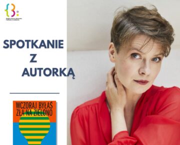 Zaproszenie na spotkanie z Elizą Kącką w lidzbarskiej M-GBP