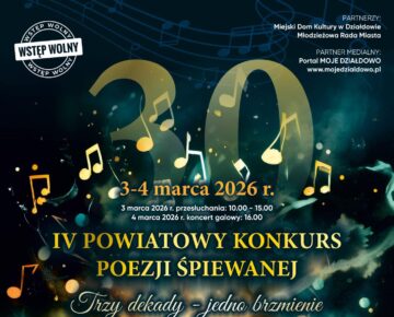 Zaproszenie do udziału w IV Powiatowym Konkursie Poezji Śpiewanej