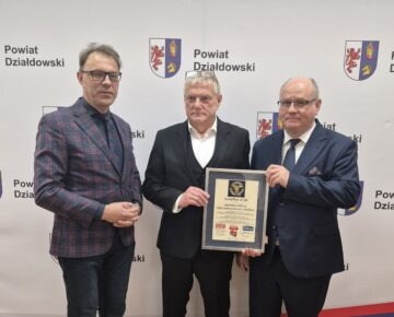 Certyfikat „Wzorowej Placówki Medycznej” dla działdowskiego SPZOZ!