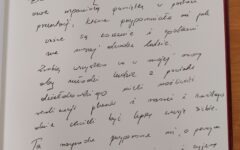 Uroczyste wręczenie statuetki i dyplomu „Osobowość Powiatu Działdowskiego” Ninie Patalon