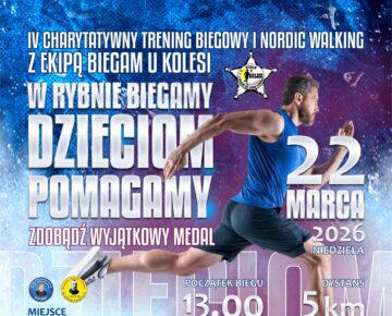 Zaproszenie do udziału w IV Charytatywnym Treningu Biegowym i Nordic Walking