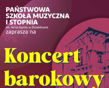 Zaproszenie na Koncert Barokowy