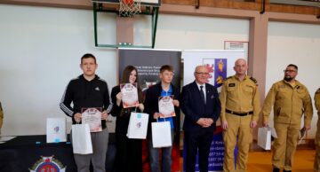 Podsumowanie eliminacji powiatowych Turnieju Wiedzy Pożarniczej (film)
