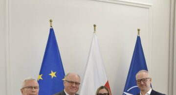 Podpisanie umowy na realizację inwestycji „Przebudowa drogi powiatowej nr 1255N na odcinku Tuczki – Koszelewy”