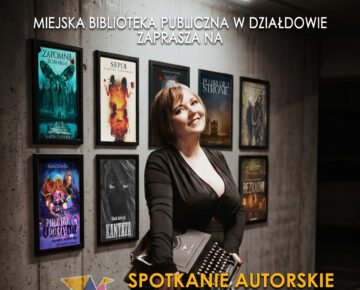Zaproszenie do udziału w spotkaniu autorskim z Klaudią Zacharską
