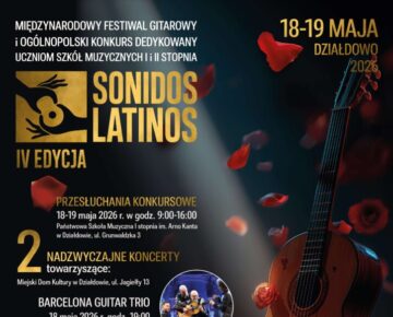 Zaproszenie na IV edycję festiwalu Sonidos Latinos