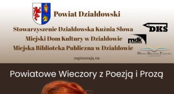 Zaproszenie na I spotkanie w ramach Powiatowych Wieczorów z Poezją i Prozą 2026