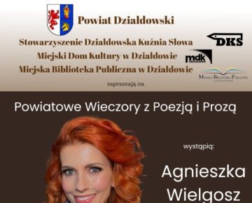 Zaproszenie na I spotkanie w ramach Powiatowych Wieczorów z Poezją i Prozą 2026
