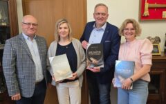 Spotkanie z niemiecką delegacją z partnerskiej szkoły w działdowskim II LO