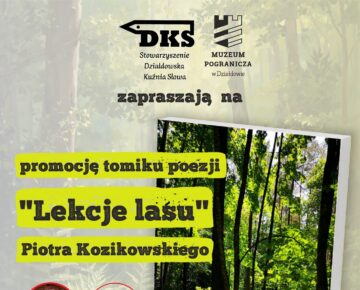 Zaproszenie do udziału w promocji zbioru wierszy w działdowskim muzeum