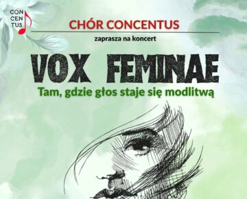 Zaproszenie na koncert Chóru Concentus