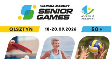 Trwają zapisy do tegorocznej edycji Warmia Mazury senior Games!
