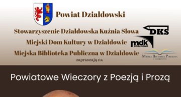 Zaproszenie na trzecie spotkanie w ramach Powiatowych Wieczorów z Poezją i Prozą 2026