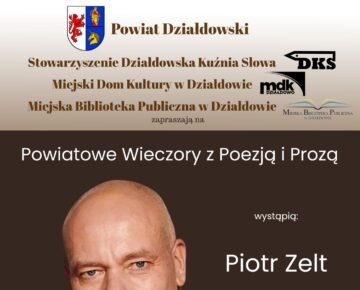 Zaproszenie na trzecie spotkanie w ramach Powiatowych Wieczorów z Poezją i Prozą 2026