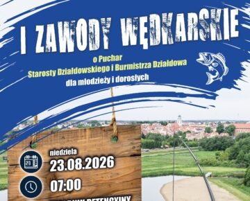 Zaproszenie do udziału w zawodach wędkarskich