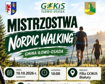 Zaproszenie do udziału w Mistrzostwach Nordic Walking w gminie Iłowo-Osada
