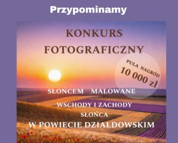 Przypominamy o trwającym konkursie fotograficznym!