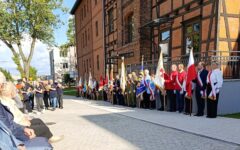 Uroczystości upamiętniające 87. rocznicę napaści Niemiec na Polskę w Działdowie