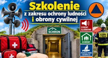 Zaproszenie do udziału w bezpłatnym szkoleniu z zakresu ochrony ludności i obrony cywilnej