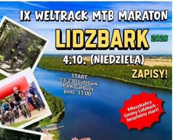 Zapisz się na IX Weltrack MTB Maraton w Lidzbarku!