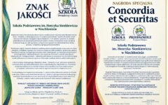 Dwa prestiżowe wyróżnienia dla Szkoły Podstawowej w Niechłoninie
